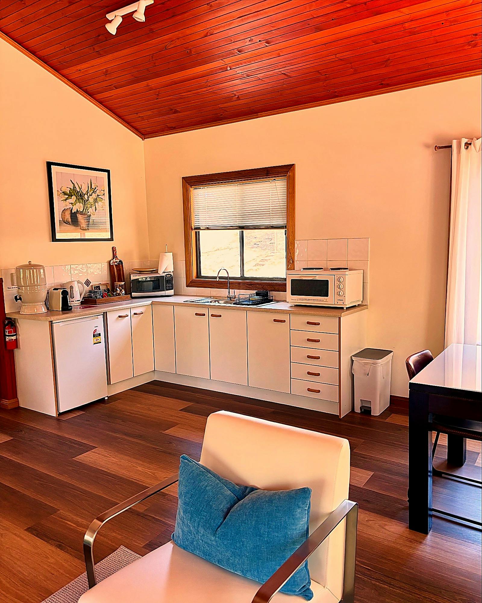 Kitchen inside cottage