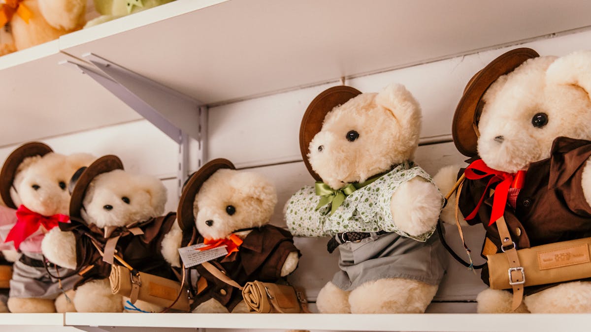Tambo Teddies Mr & Mrs Stockman and the Little Aussie Ringer
