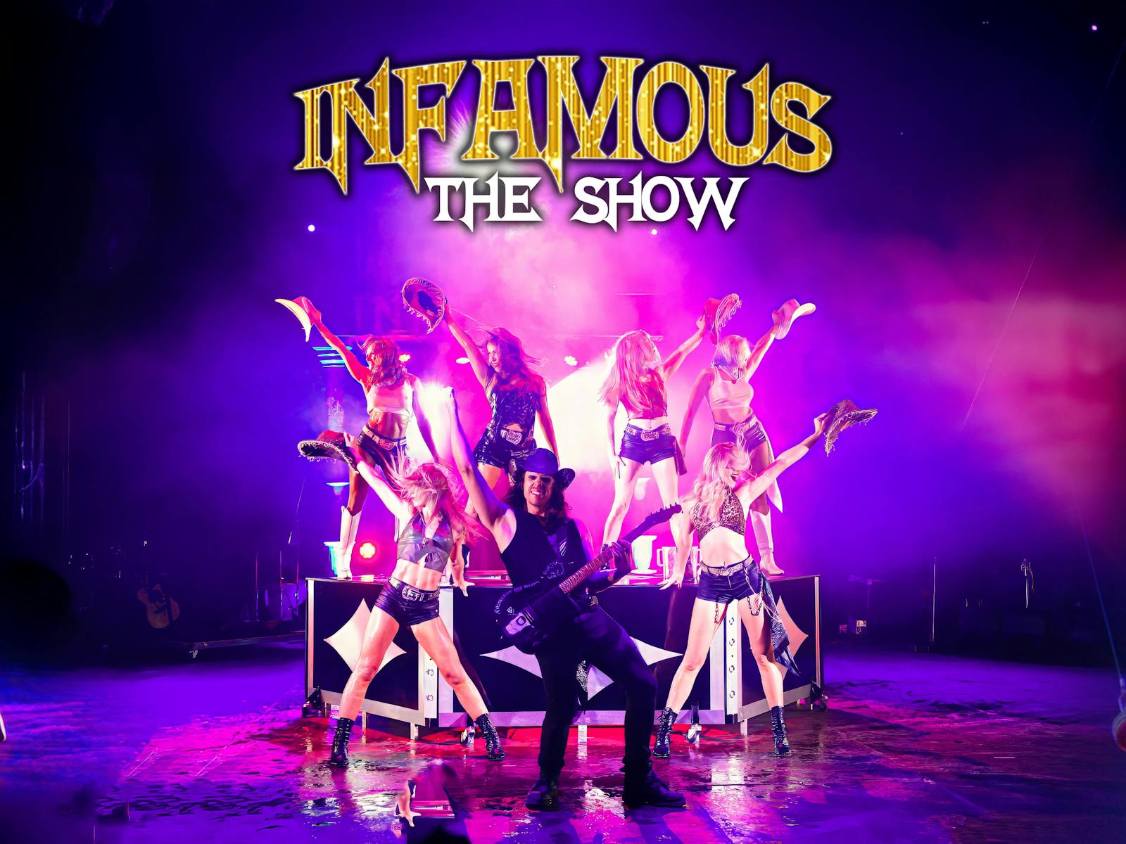 a banner photo of infamous the show
