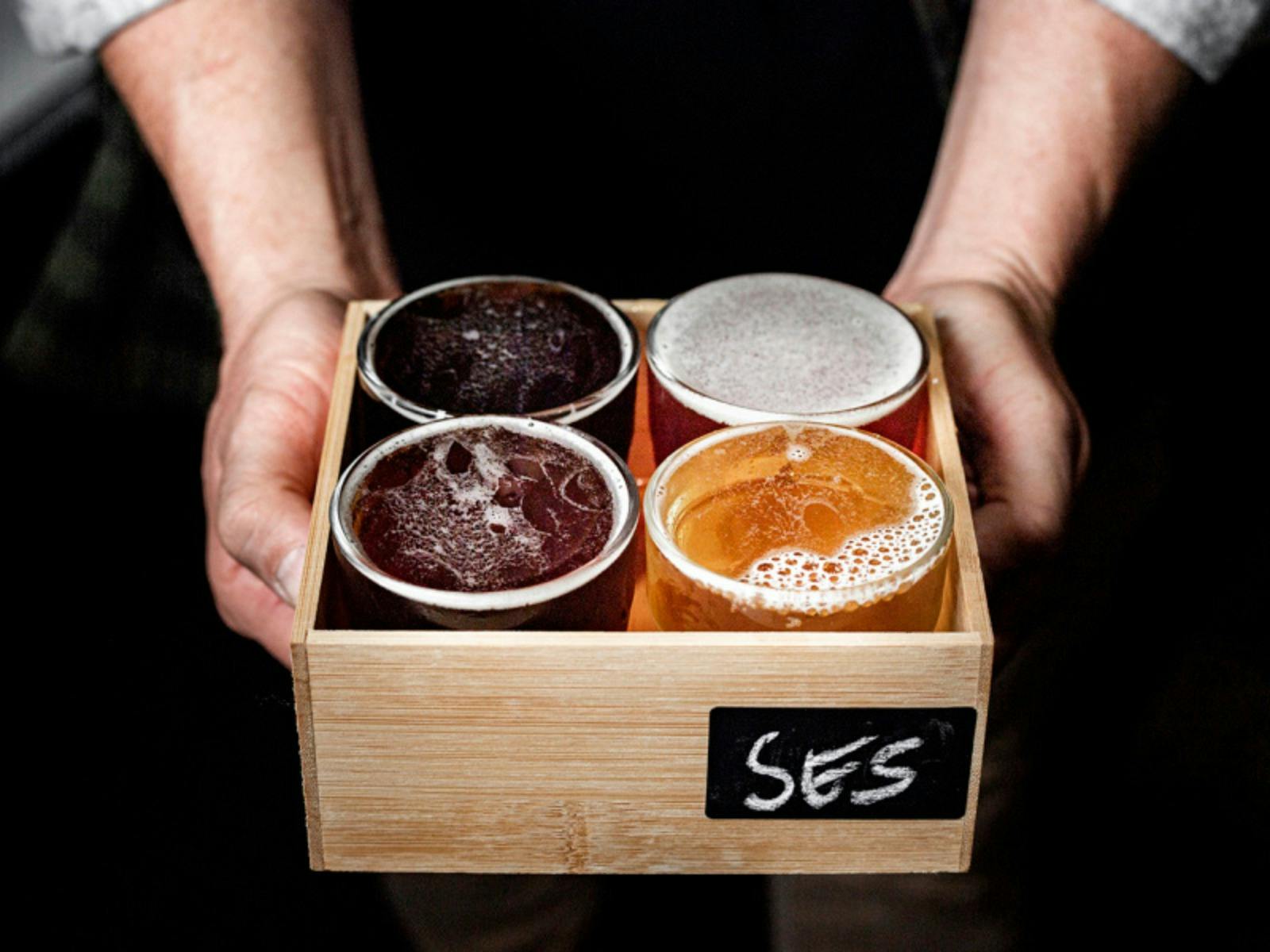 Brewers 社交酒吧展示各种啤酒