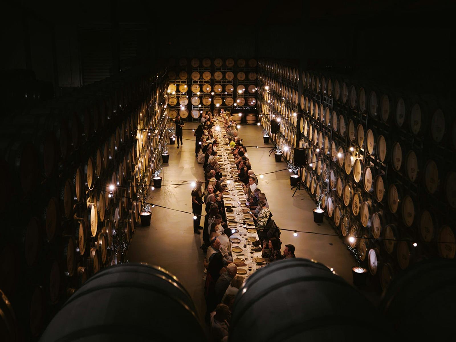 Mollydooker Barrel Hall Dinner