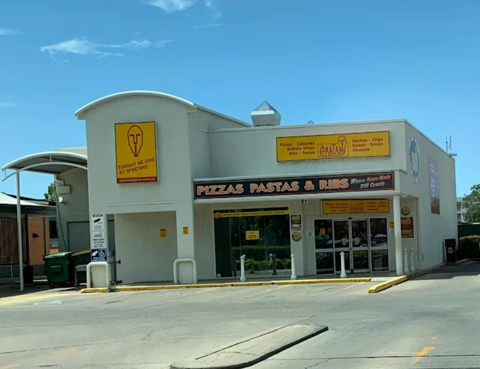 Spartans Pizza Pasta and Ribs