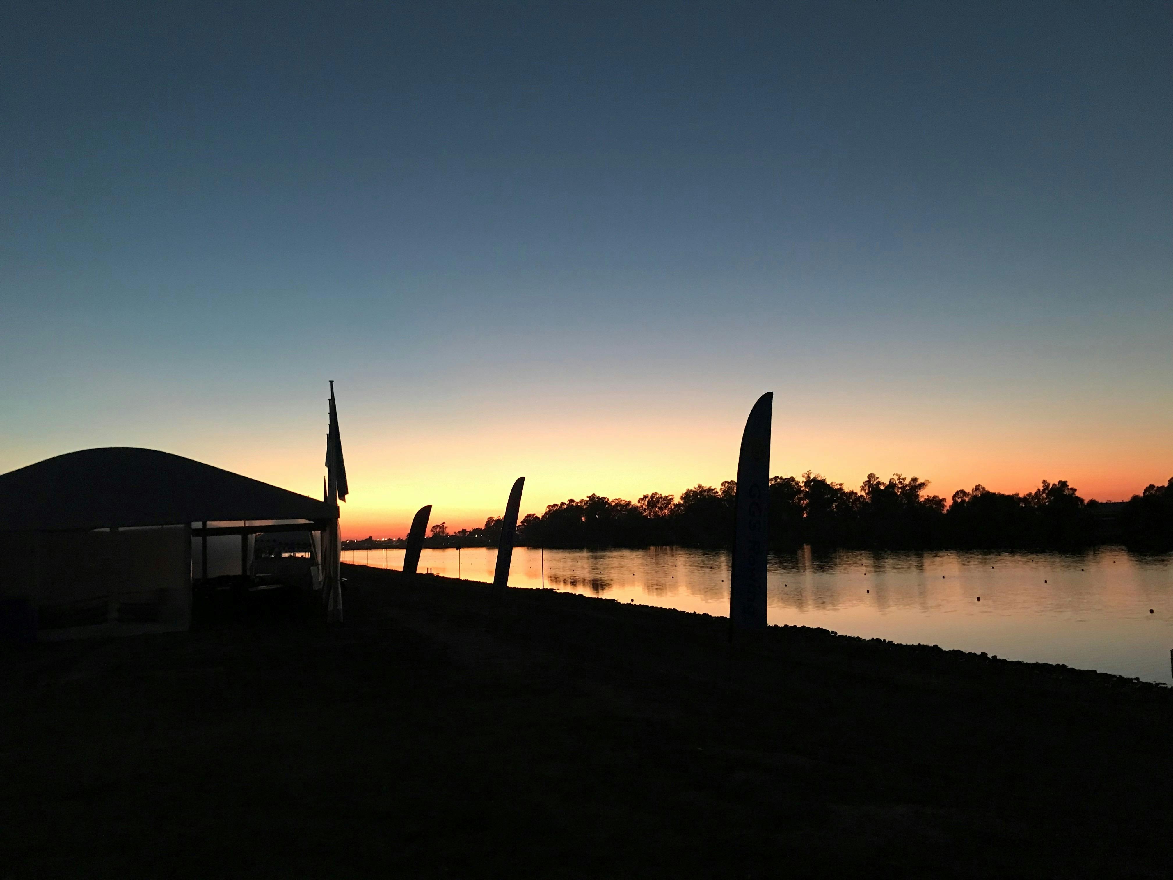 Sunrise over Lake Nagambie