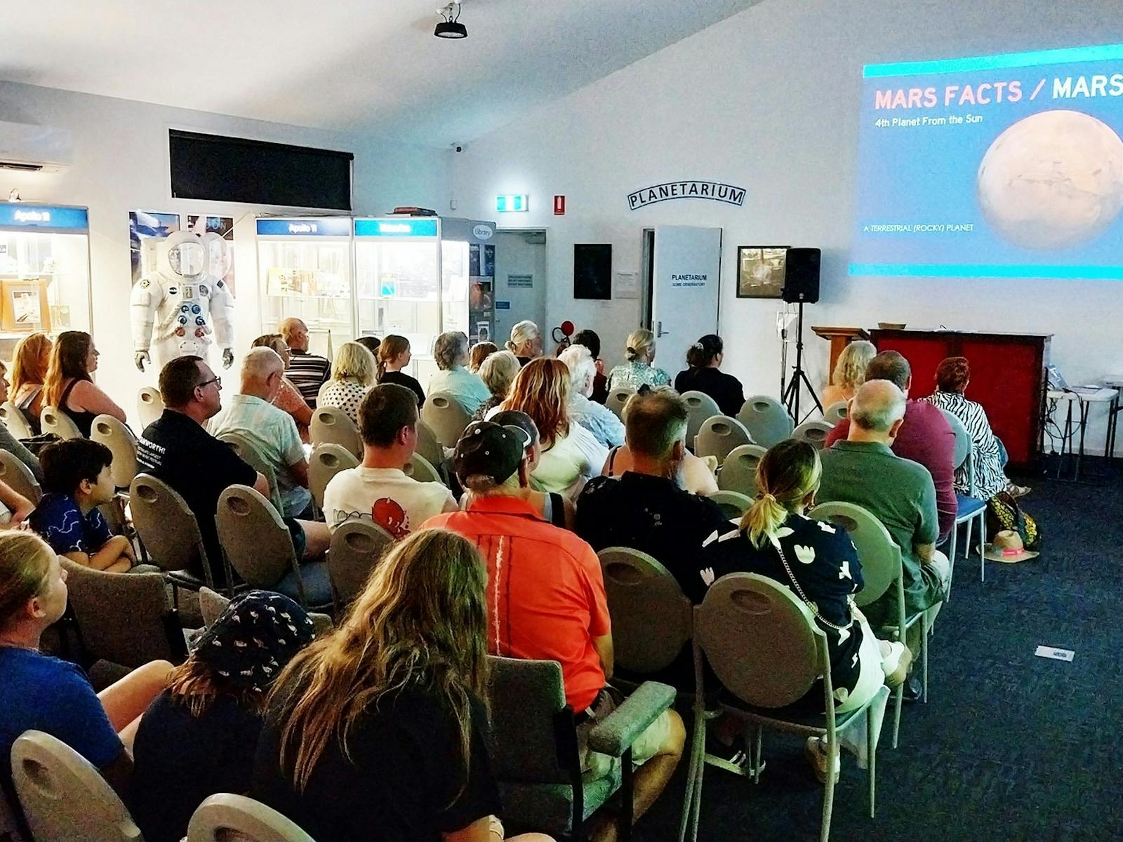We run additional monthly Lecture & Viewing nights featuring a  club member or University presenter.