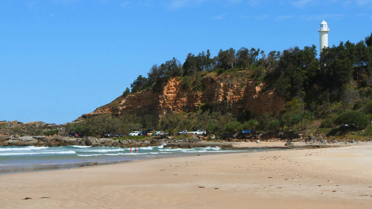 Pilot Hill and the Lighthouse, keeping an eye on Turners Beach.