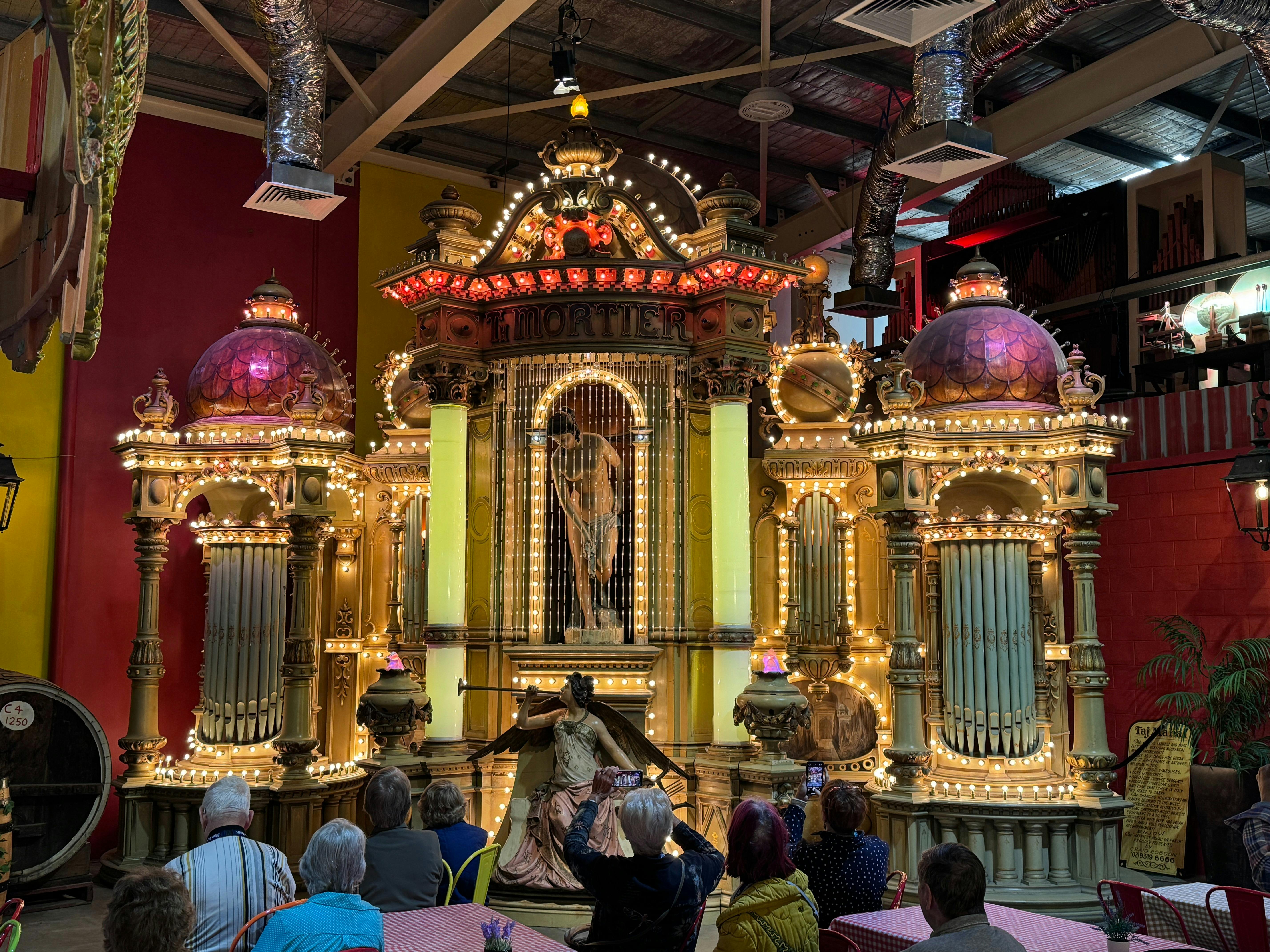 An antique amusement park