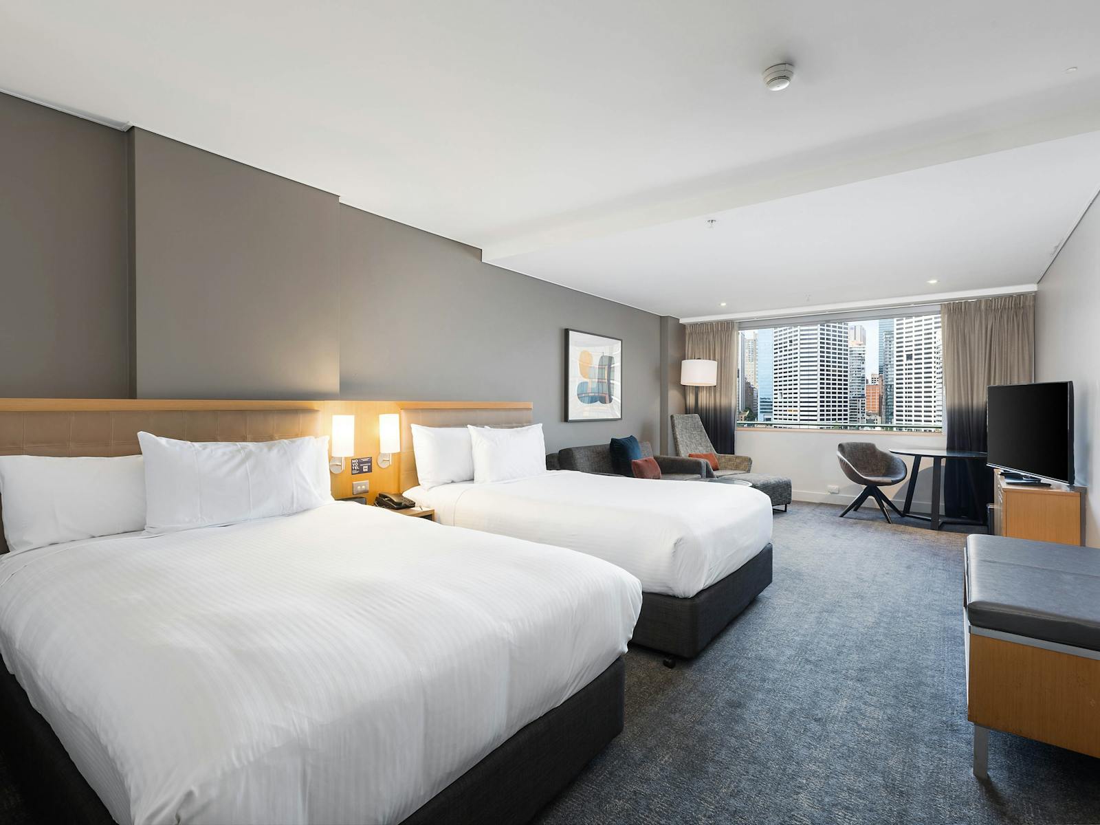 行政海景房,附 2 張雙人床