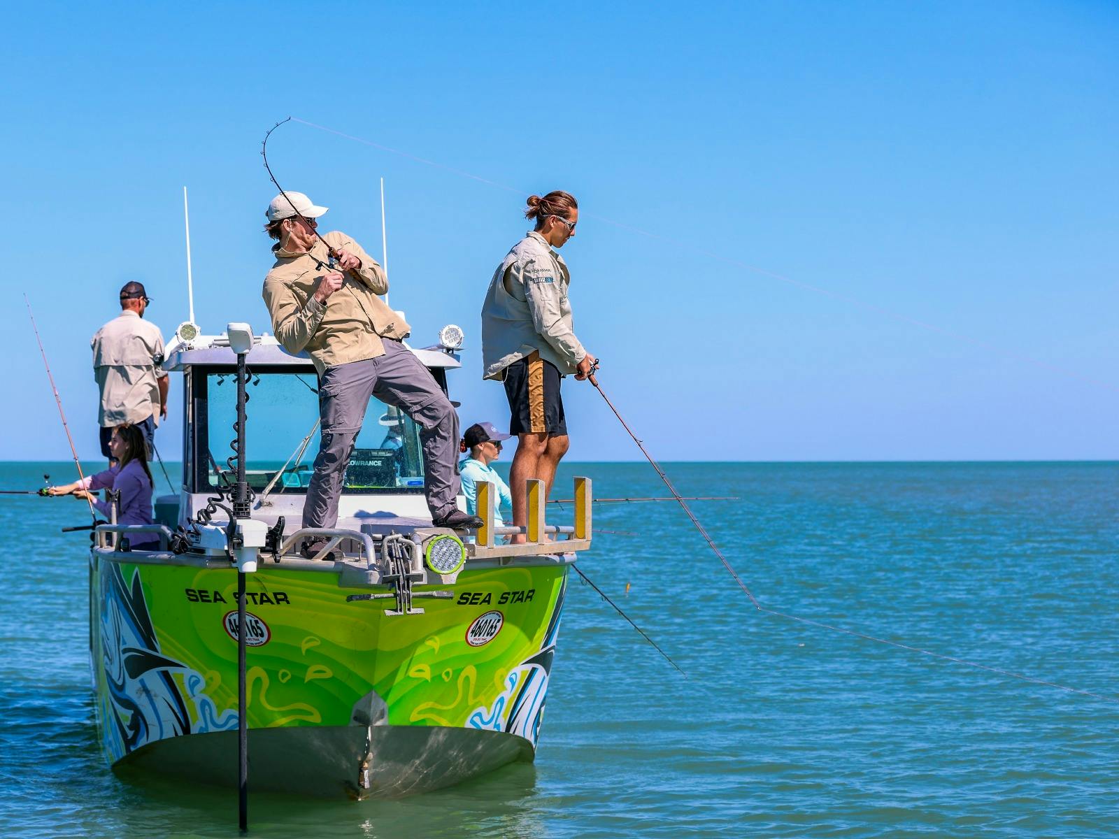 Fishing at Bynoe Harbour