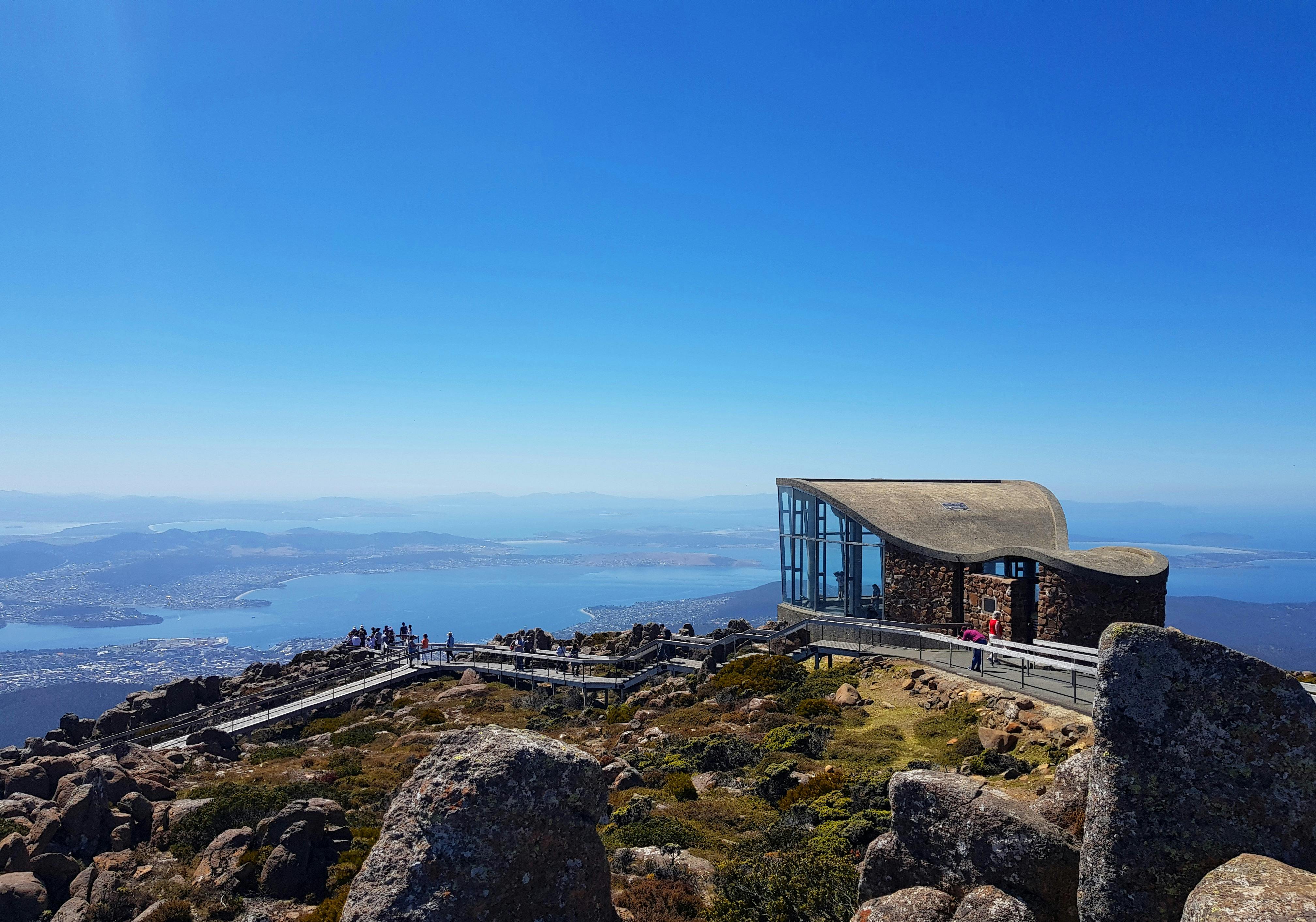 Mt Wellington summit with Fun Tassie Tours.