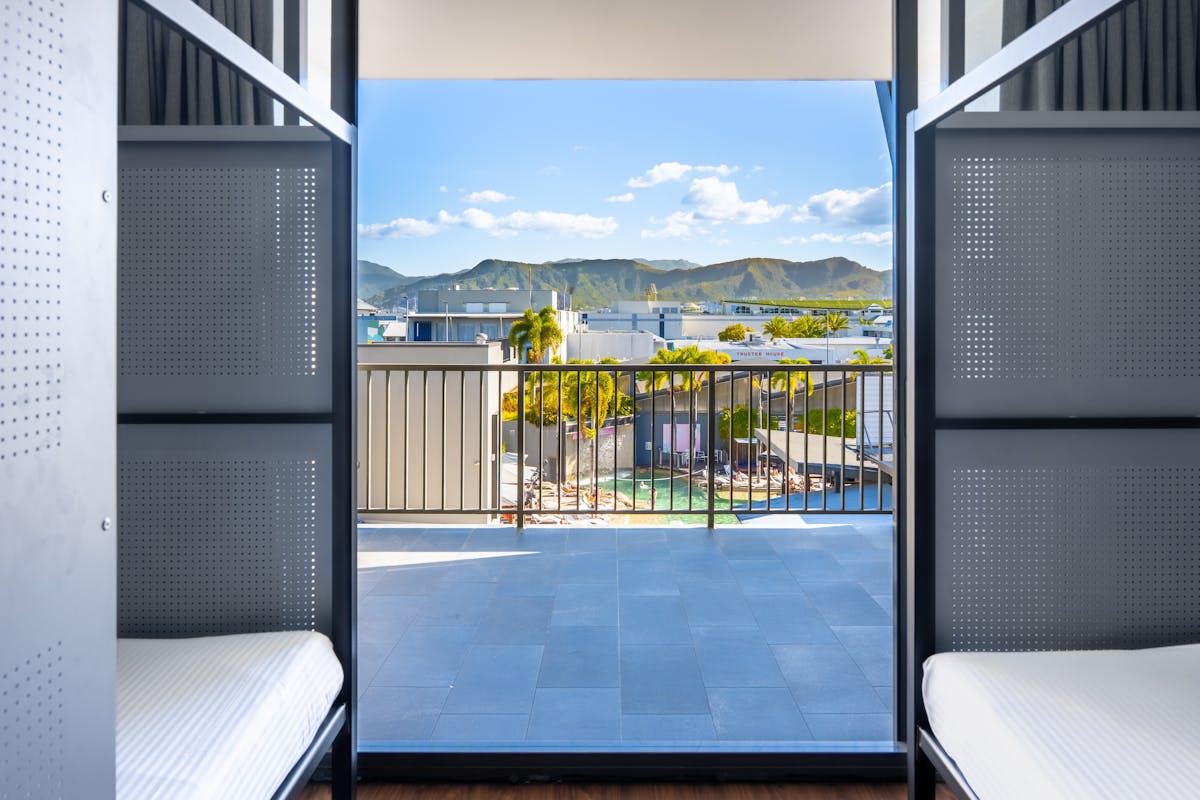 Shared Dorm Balcony View