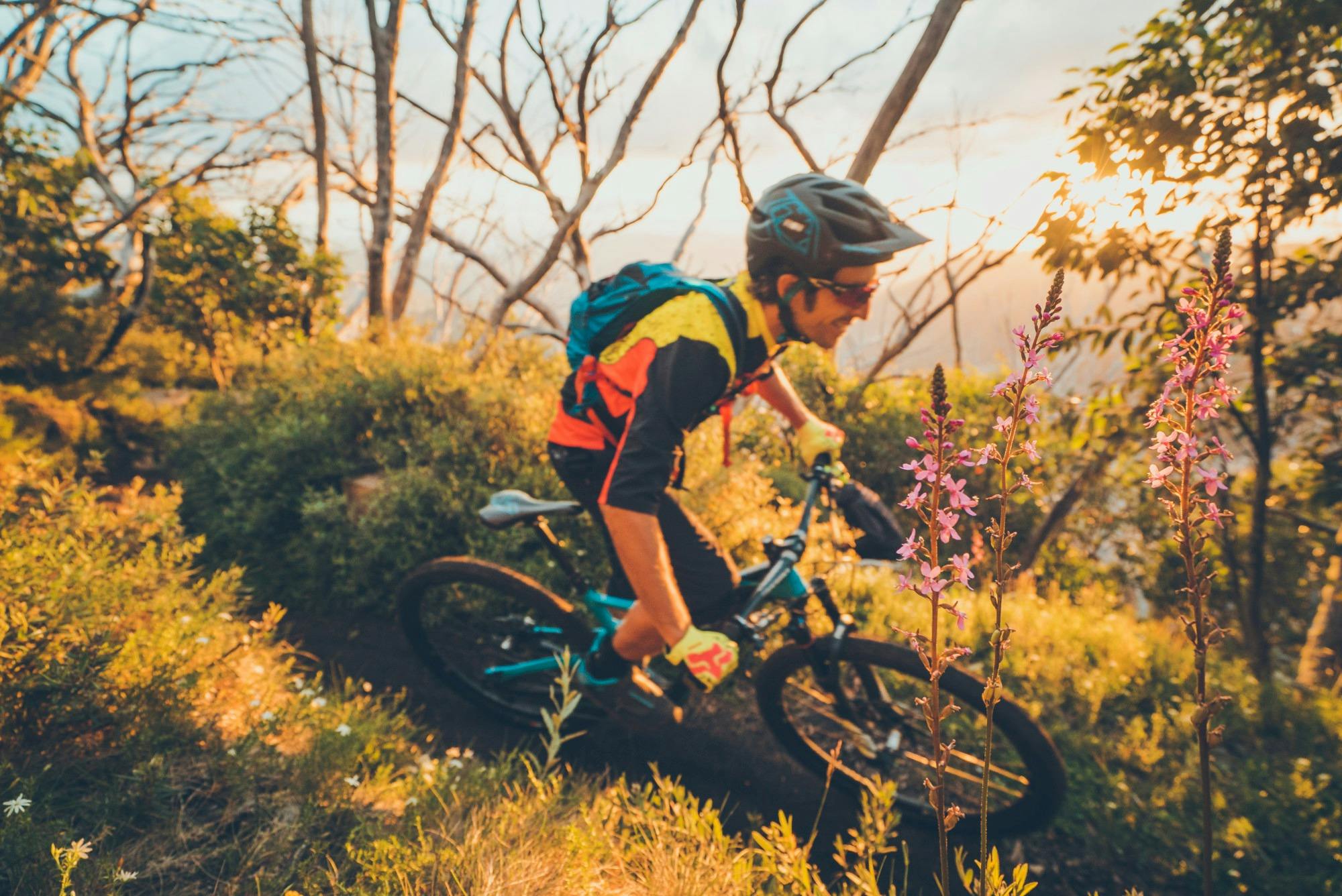 Mountain biking at Dinner Plain