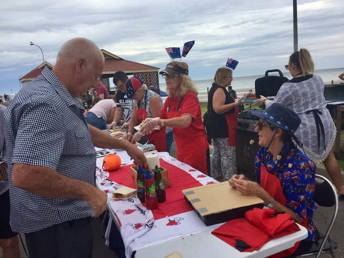 Australia Day BBQ Breakfast Moonta Bay
