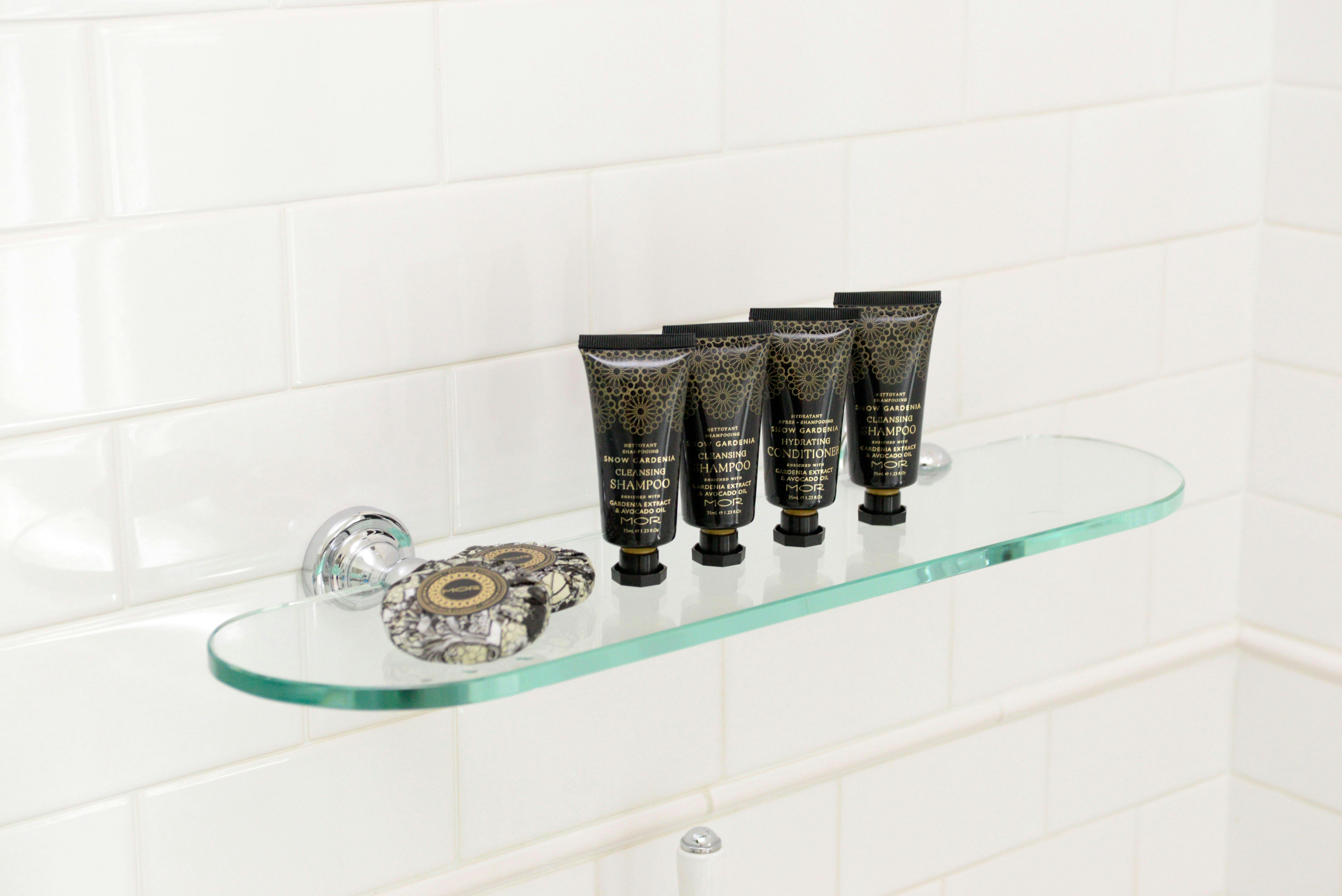 Boutique bathroom amenities