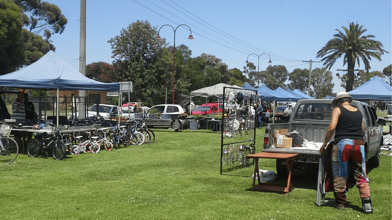 Cobram Lions Club Log Cabin Community Market