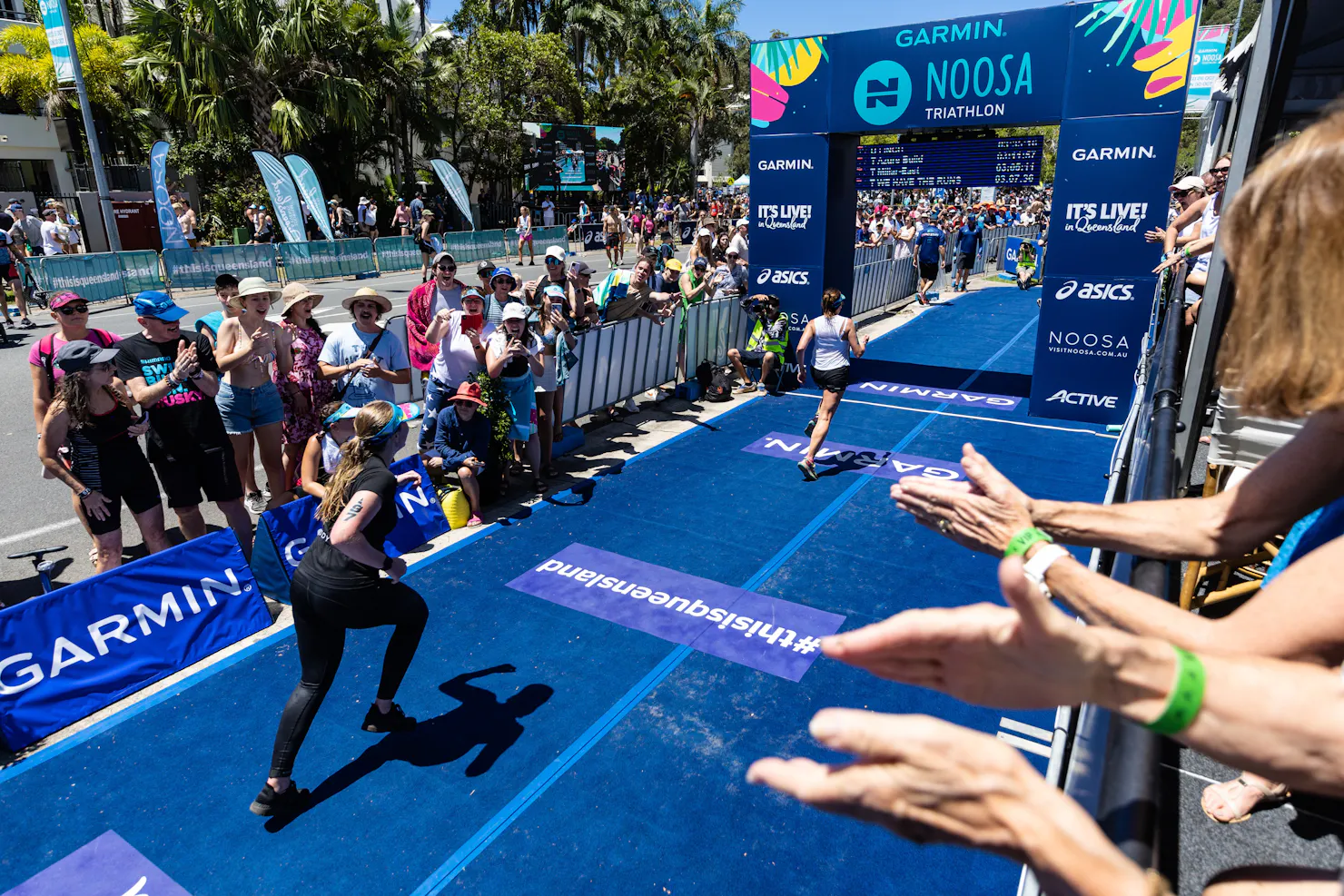 Noosa Tri Finish Line