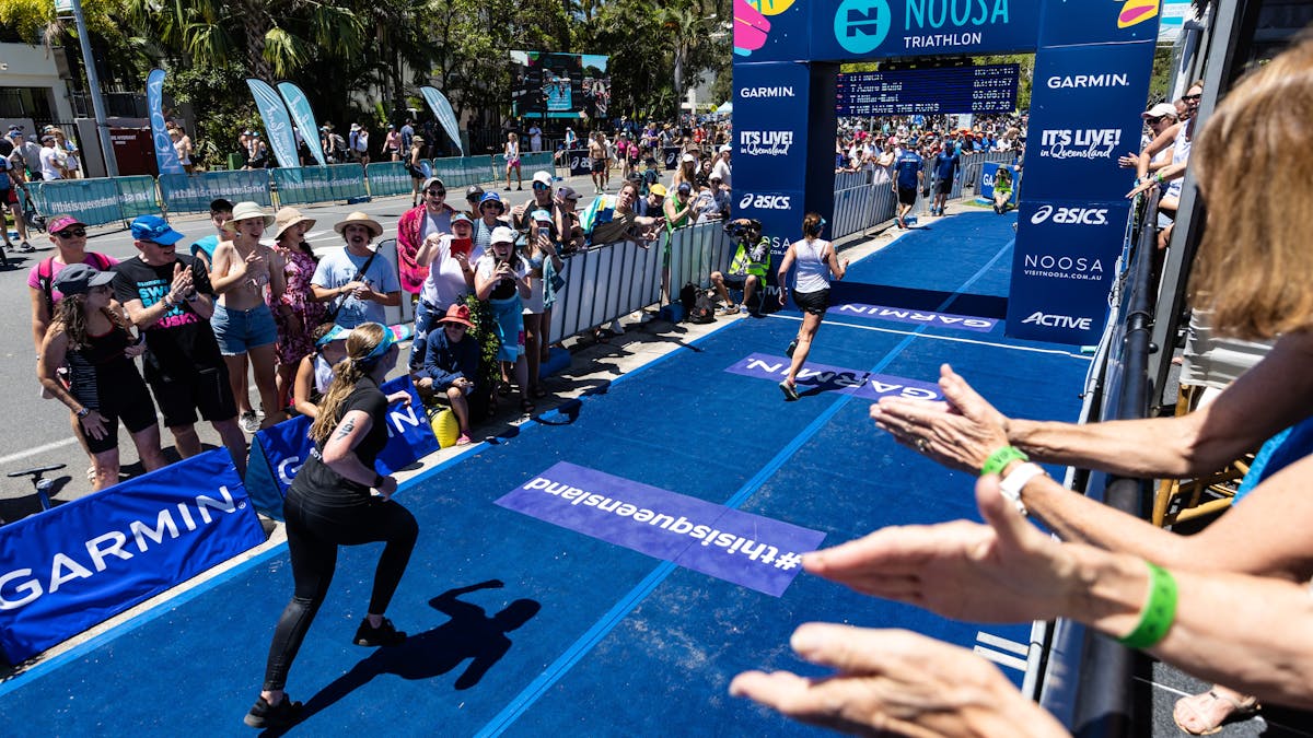 Noosa Tri Finish Line Noosa Tri Finish Line