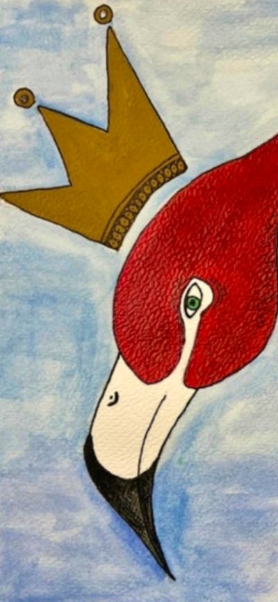 Paint Your Own Flamingo Class at Tootsie Gallery Cafe