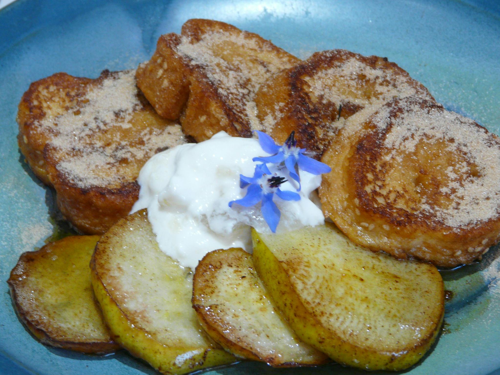 Sweet French Toast for breakfast