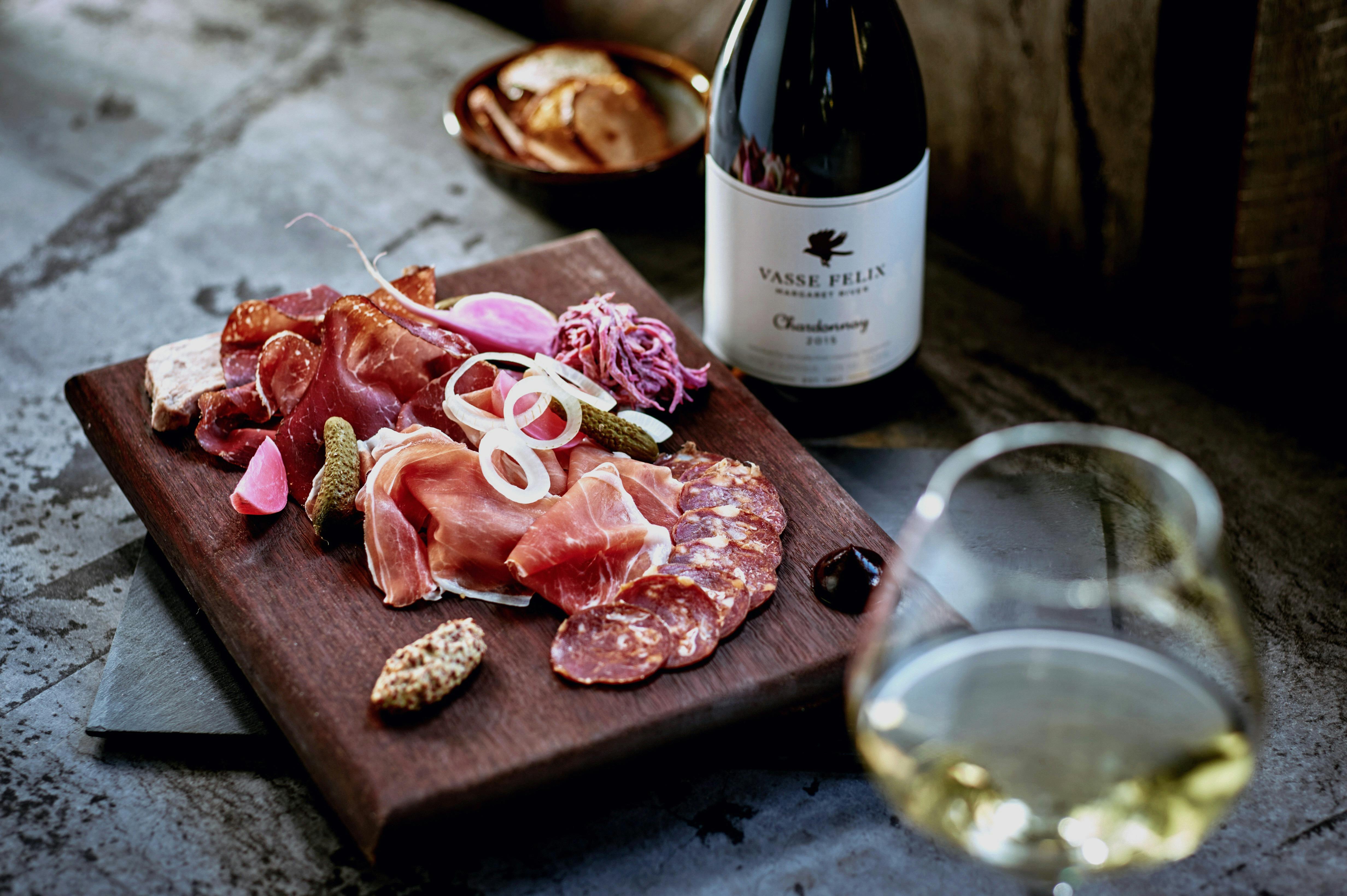 Premium food and wine pairings