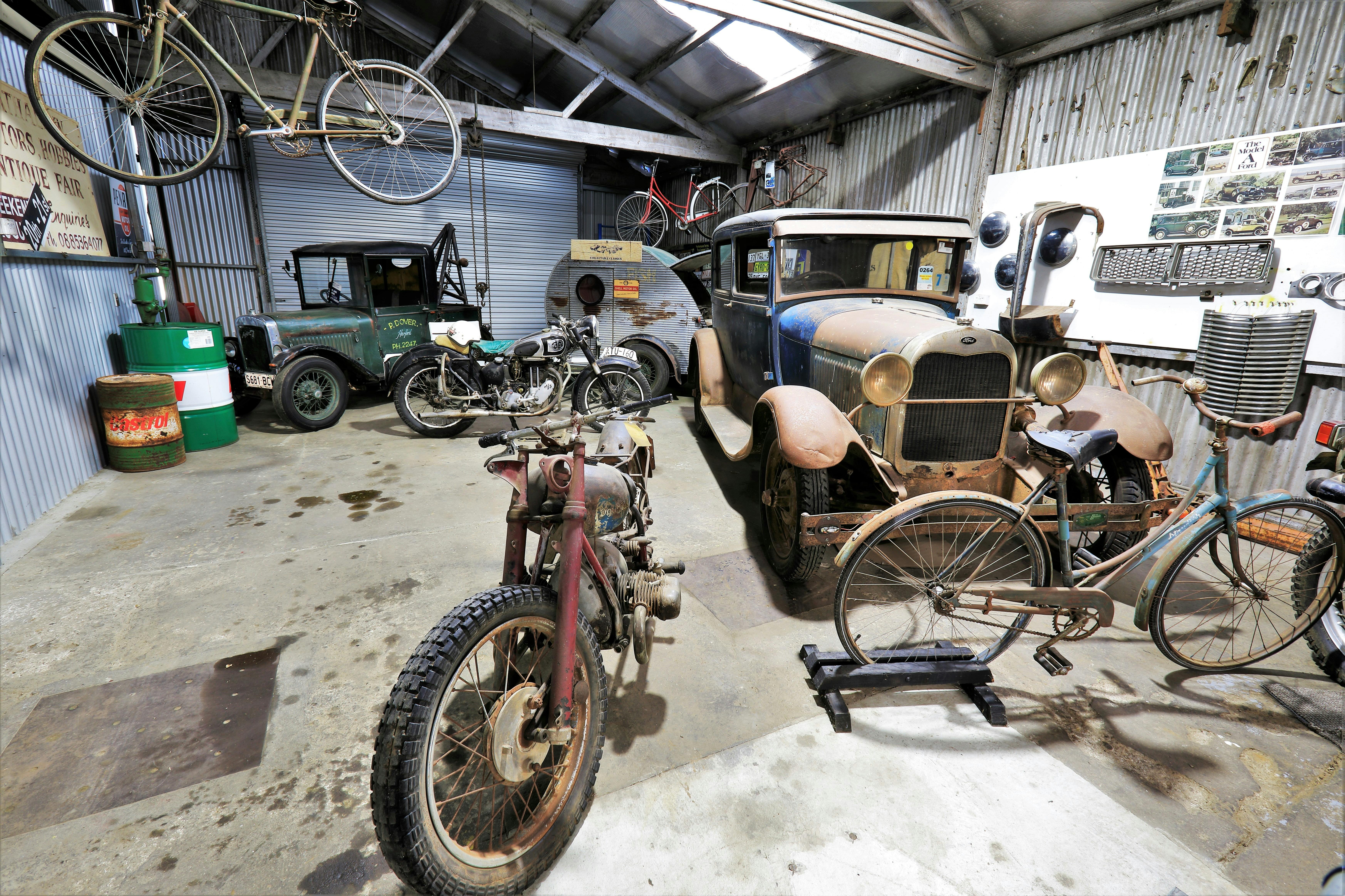 Barn find exhibit interesting look at how many vintage vehicles are found