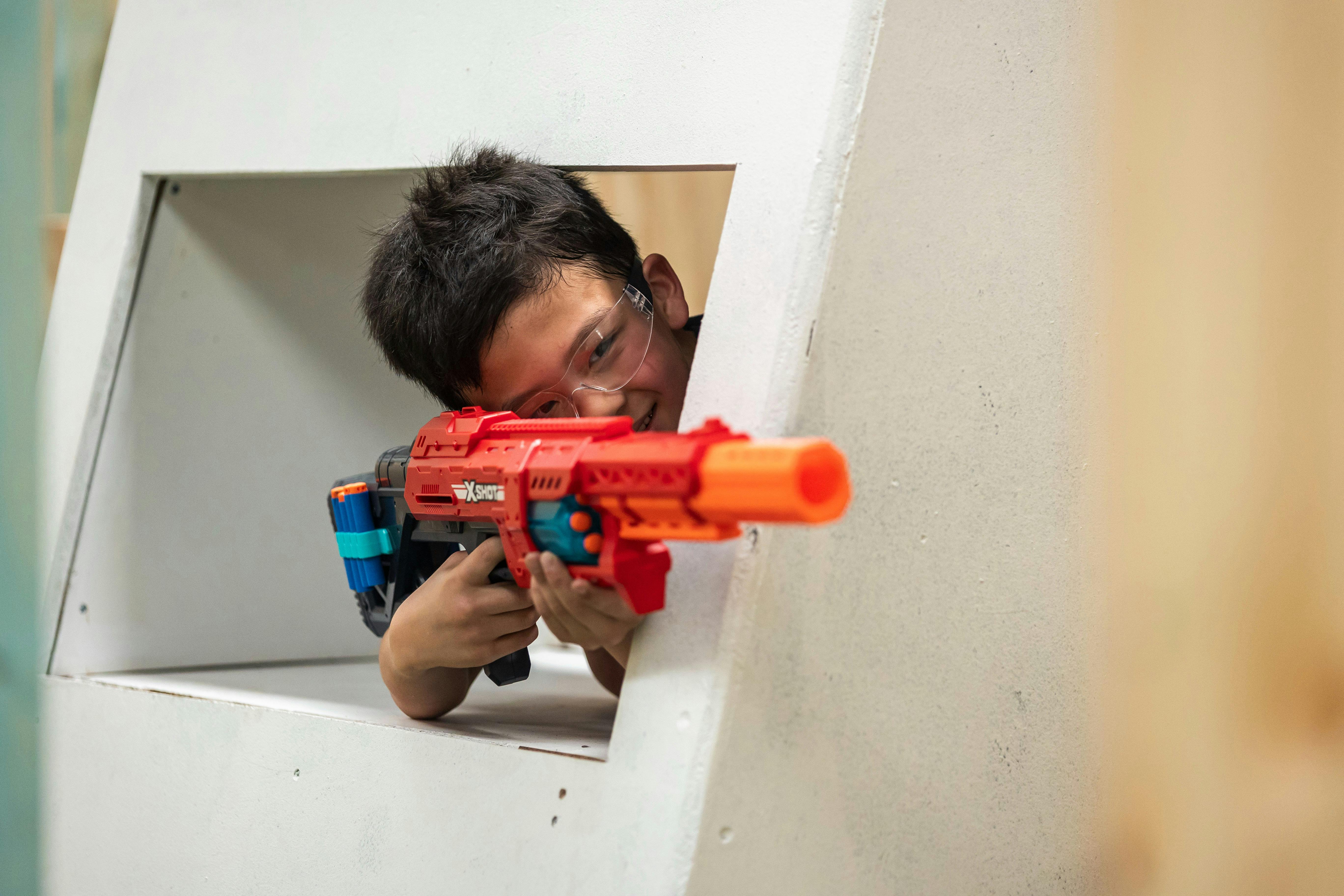 Nerf Battle at Spec Ops Paintball in North Ipswich