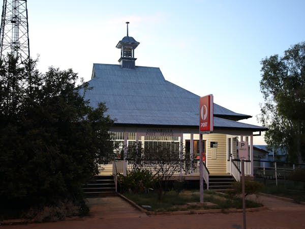 Heritage listed Post office. Heritage listed Post office.