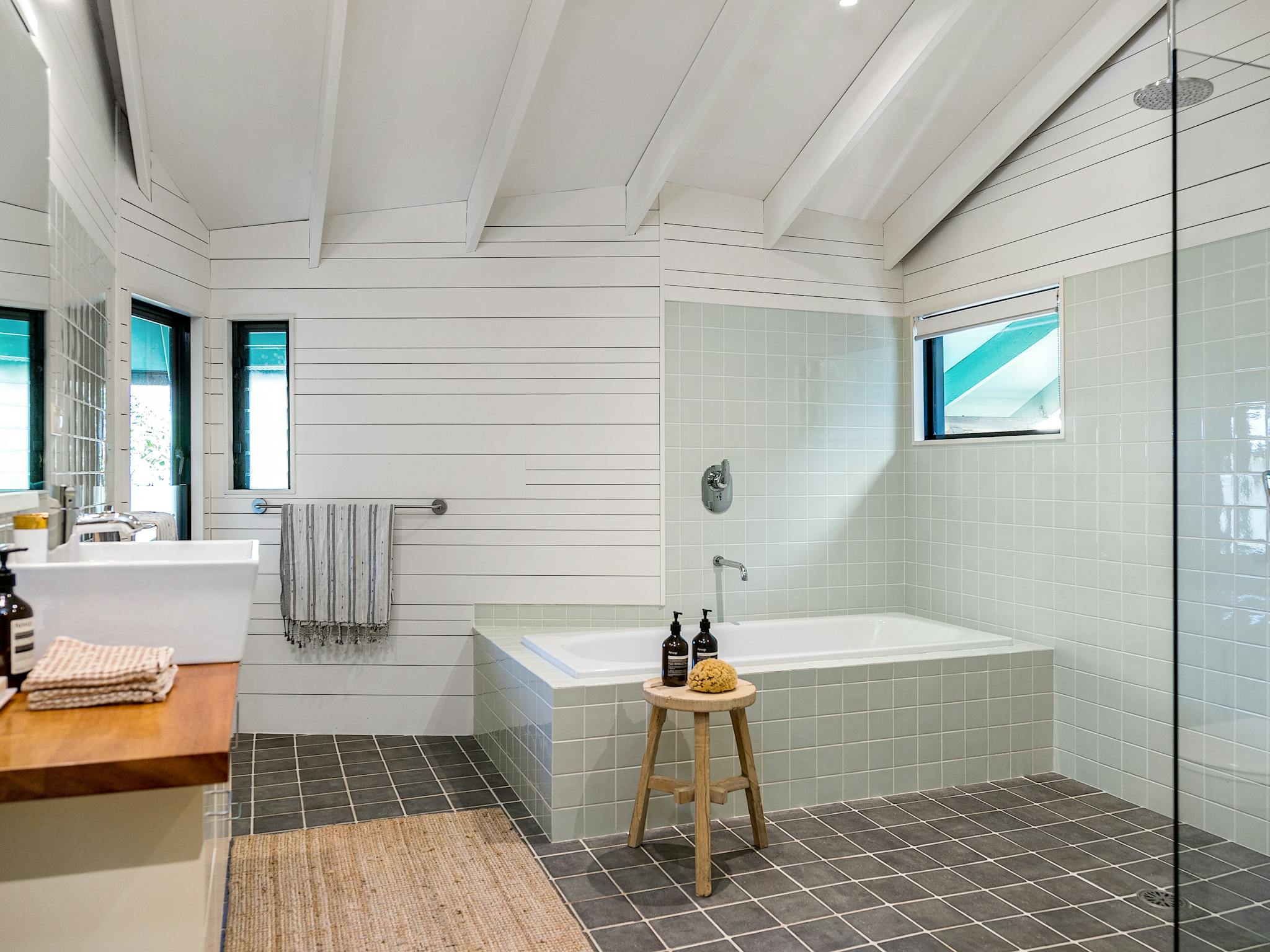 the exquisite bathrooms