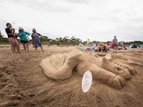 Broulee New Year's Eve Sandcastles and Sculptures Cover Image