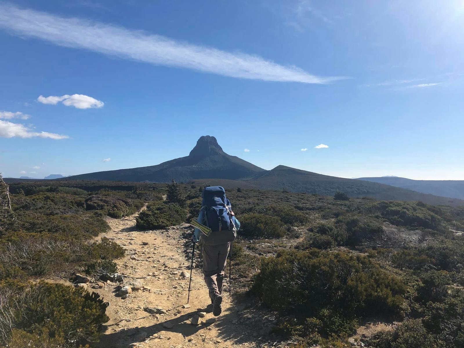 Hiking pack for hire