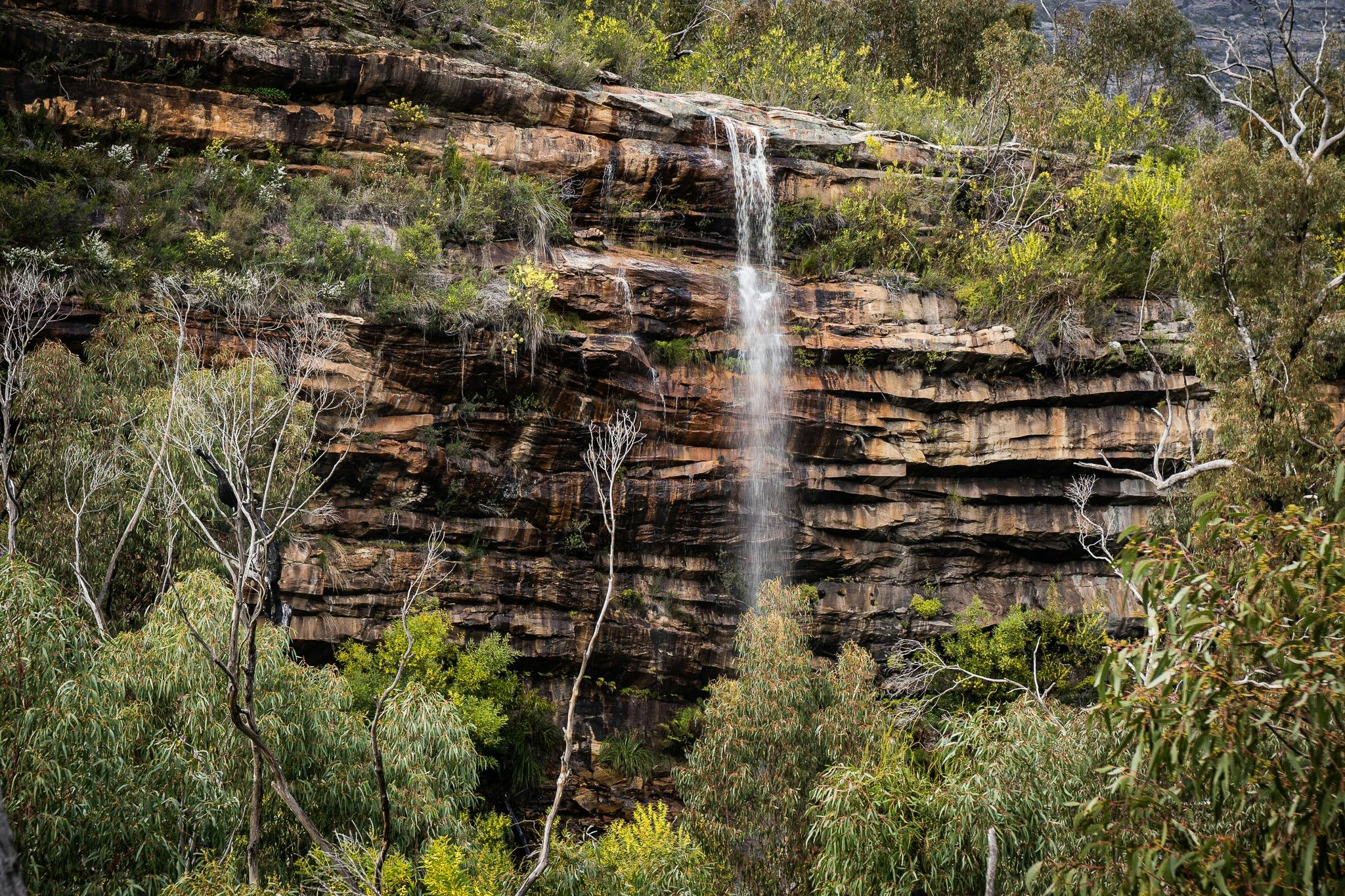 Stunning waterfalls along the trail