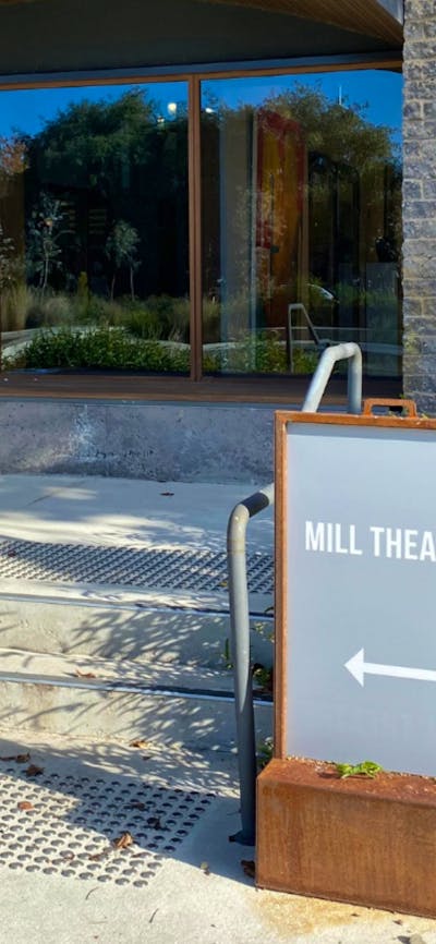 Front entrance, outside building 3.3