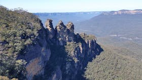 Three Sisters Rock from echo point