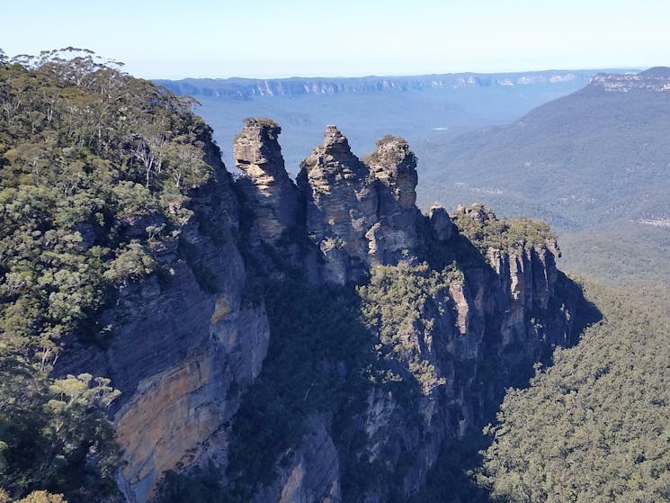 Three Sisters Rock from echo point