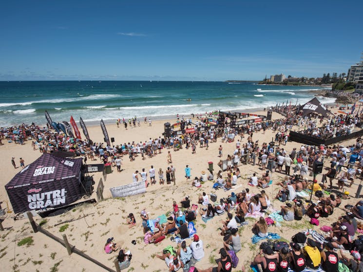 Major events at North Cronulla Beach