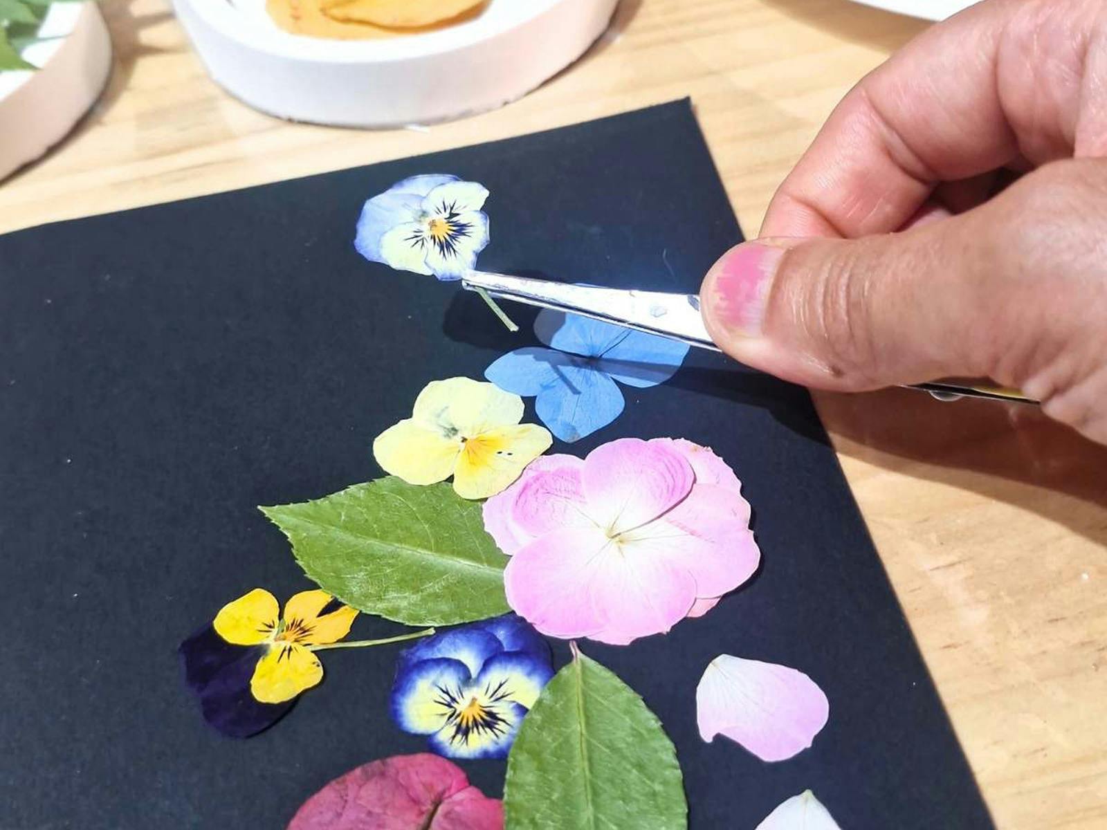 Flower Pressing and Floral Art Workshop