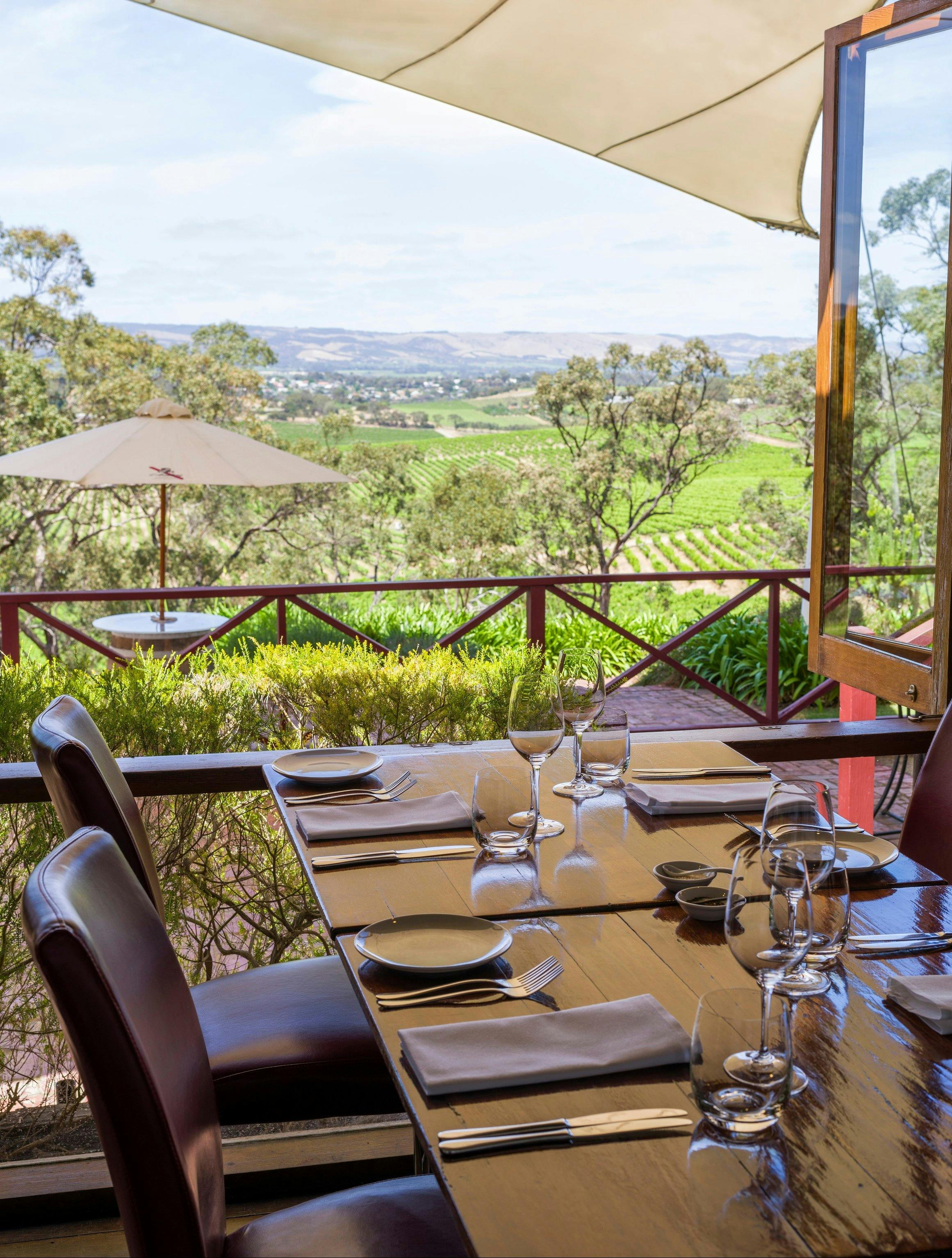 d'arenberg d'Arry's Verandah Restuarant