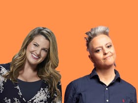 Geraldine Hickey and Nikki Britton in Wangaratta