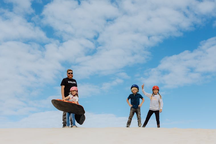 Sandboard Toboggan Hire
