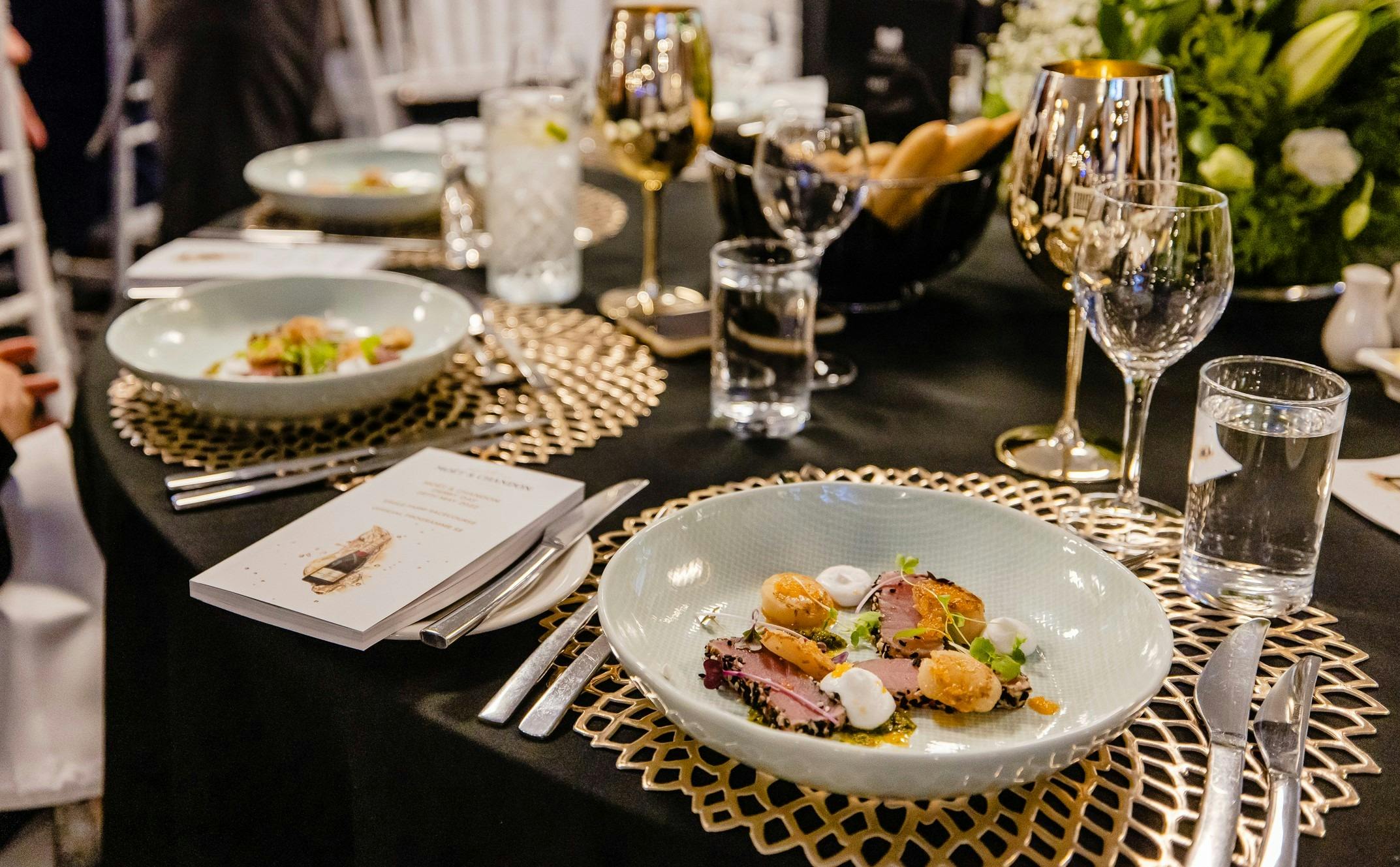 Delicious dining on Derby Day