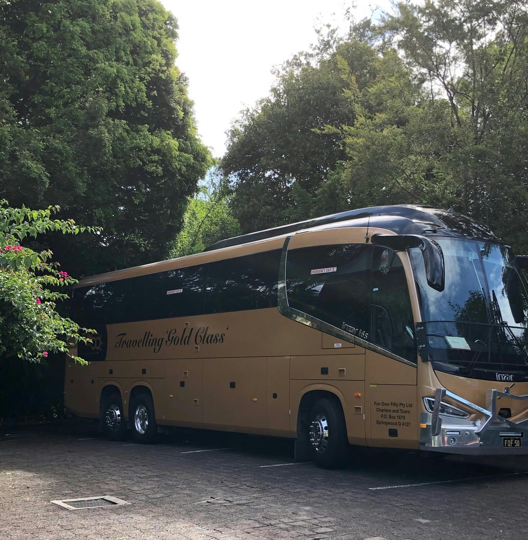 Accommodation and off street parking for coach groups