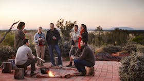 Experience the tranquillity of the pre-dawn land under a canopy of stars.