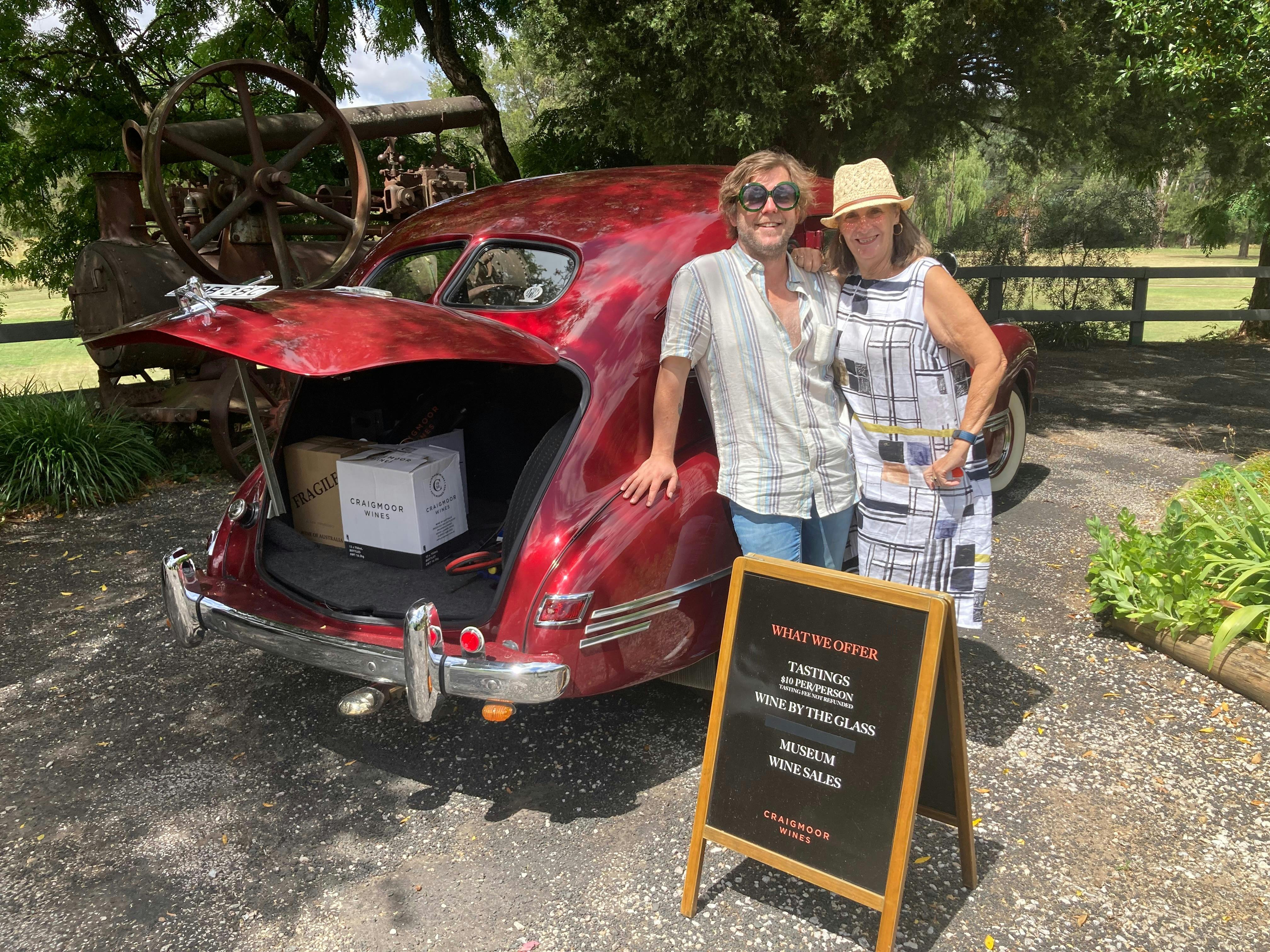 Red Vintage booked for wine tour.