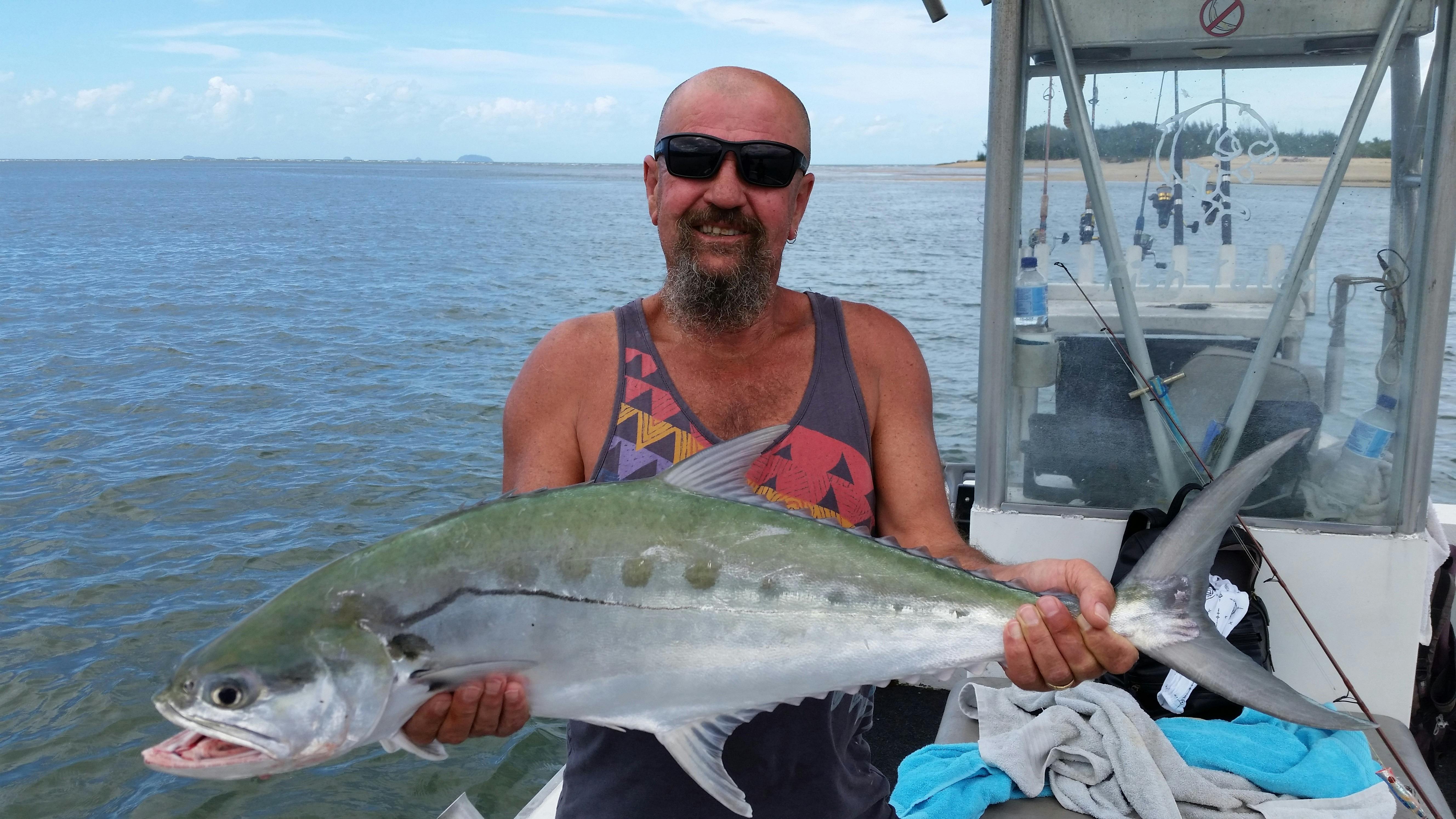 River fishing for Queenfish