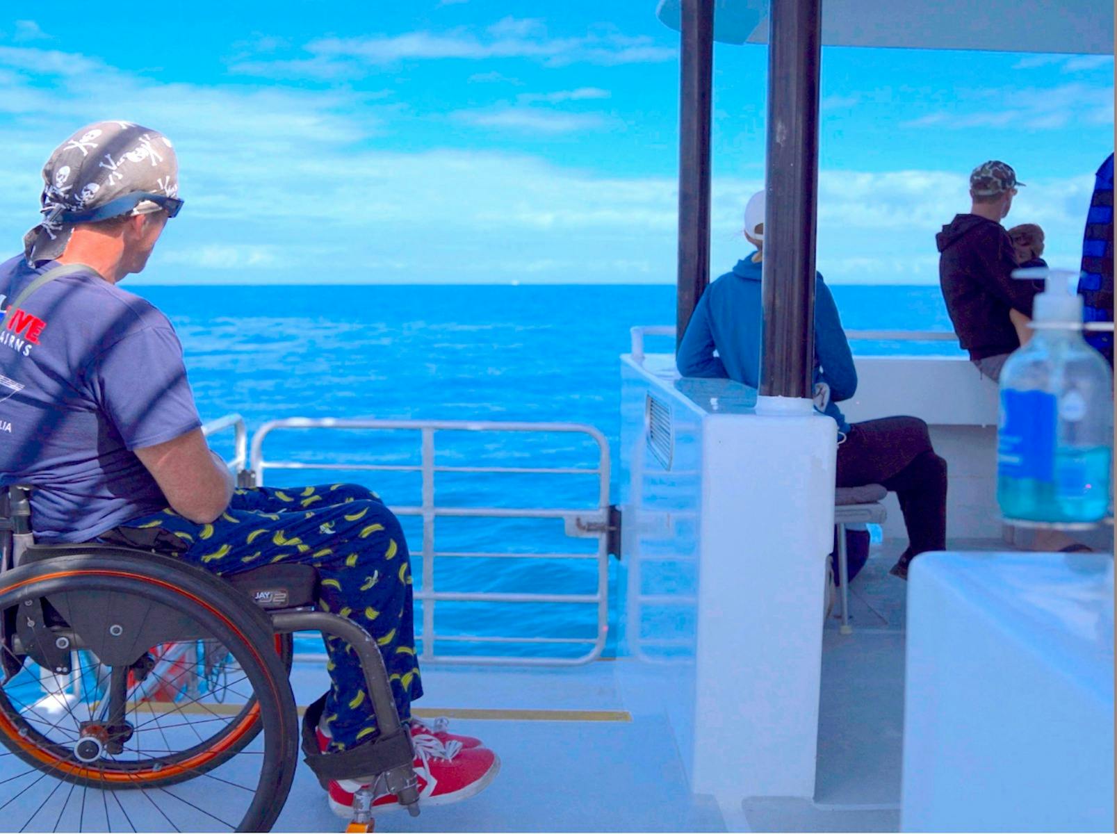 Whalesong Cruises Hervey Bay Wheelchair accessible