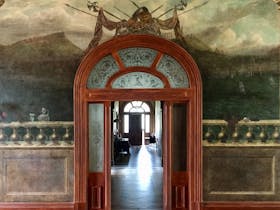 Vestibule Doorway, Villa Alba Museum