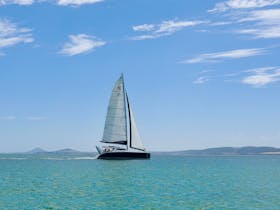 Smooth sailing on a luxury charter yacht in Coffin Bay South Australia