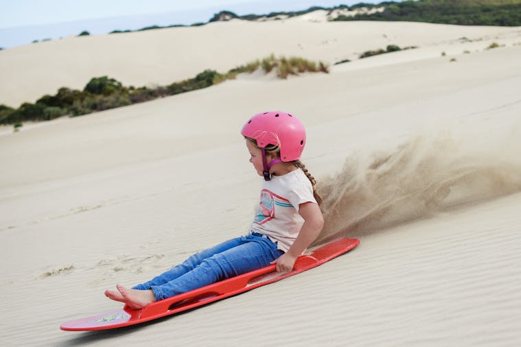 Sandboard & Toboggan Hire Vivonne Bay, Tour Service South Aus...