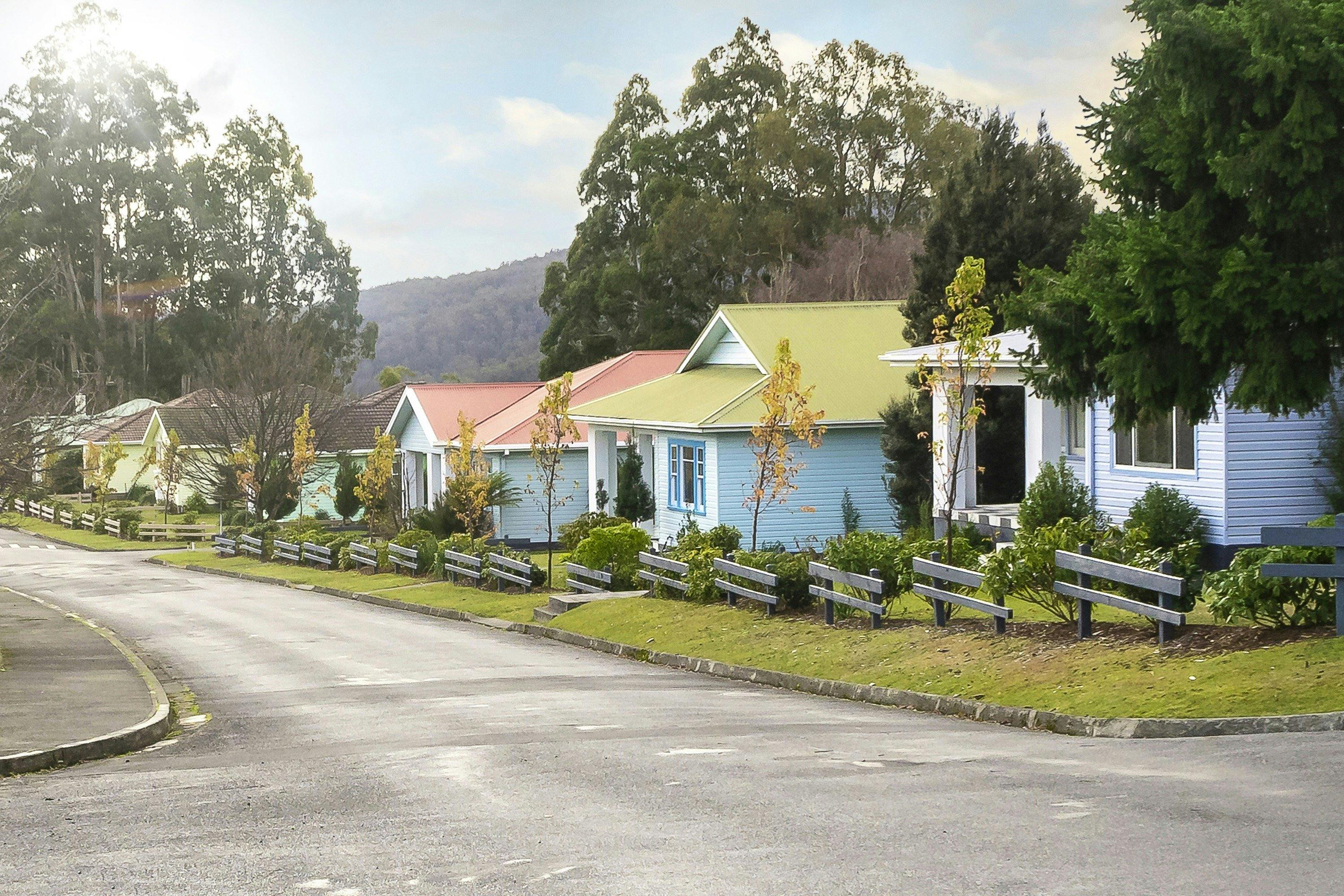 Tarraleah Estate's restored Art Deco Cottages