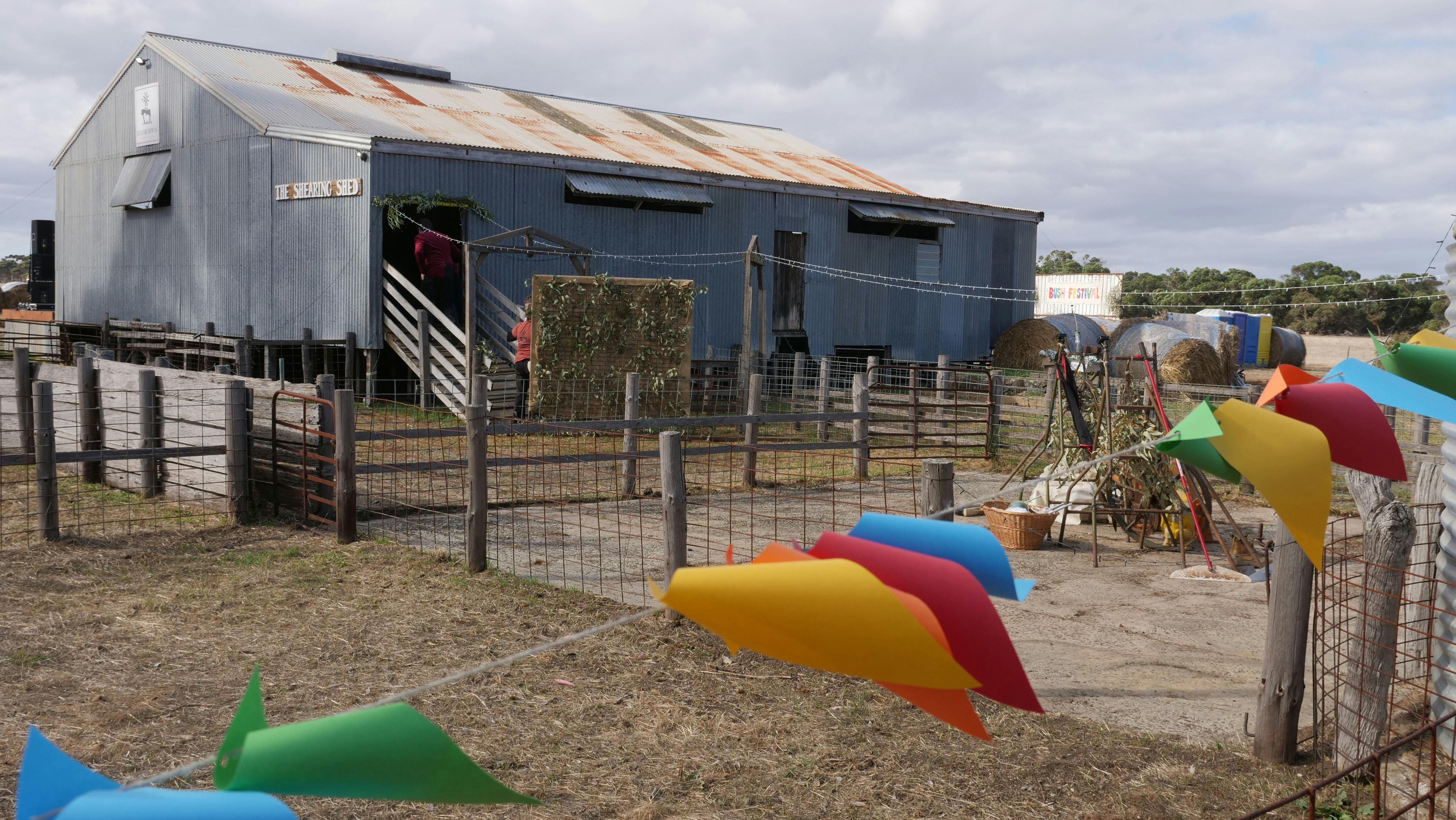 The Shearing Shed