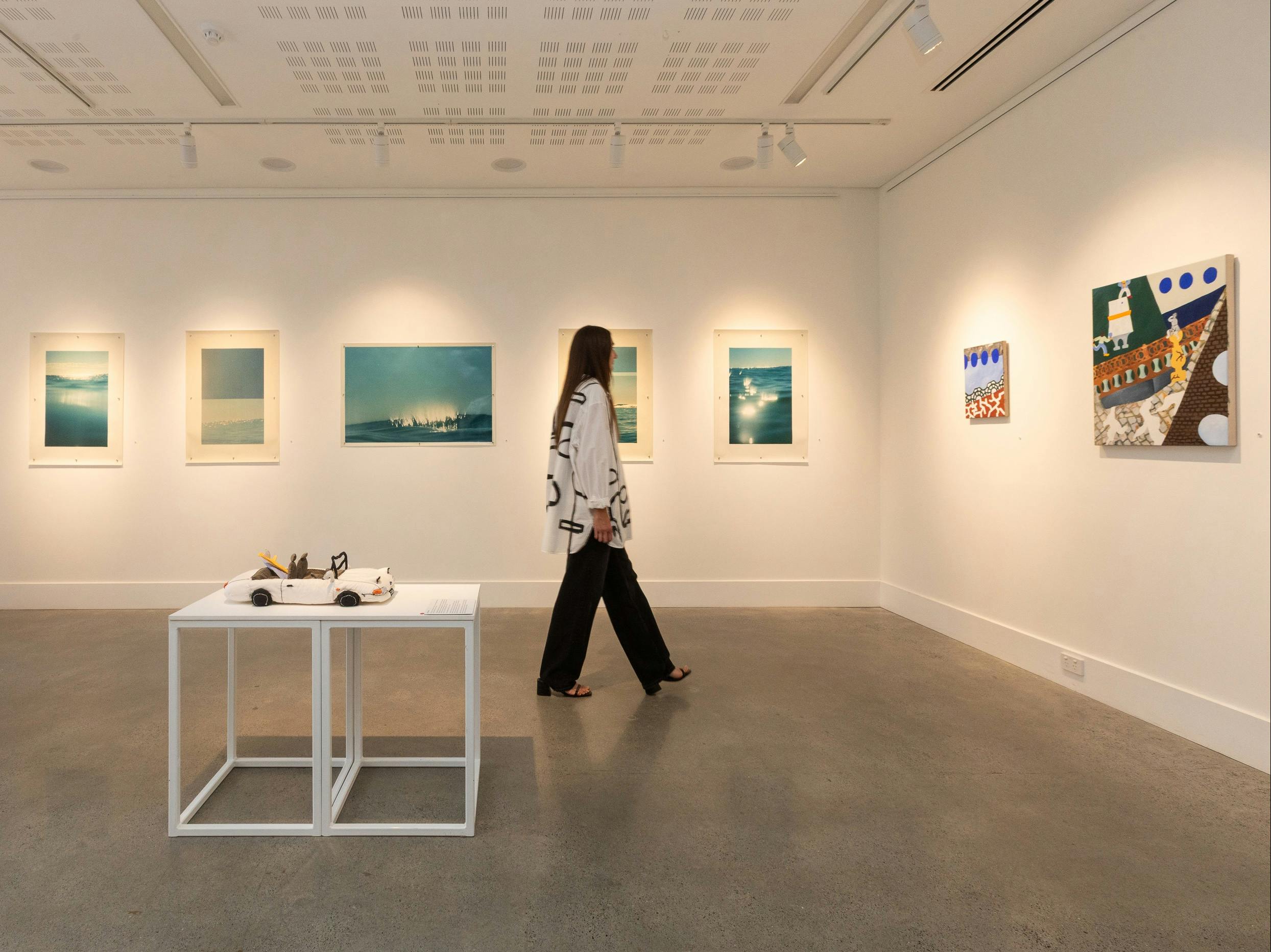 Installation view of 'More Salt Please' at Lone Goat Gallery, 2026.